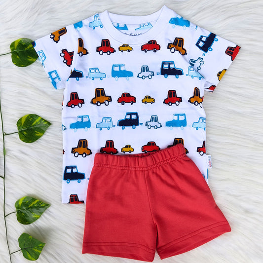 Co-ord set - Red Cars