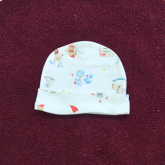 Cotton Cap-Mittens-Booties- Snow