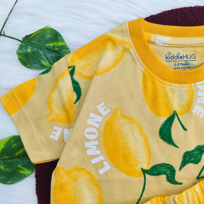 Lemon Bliss - Oversized Co-ord set