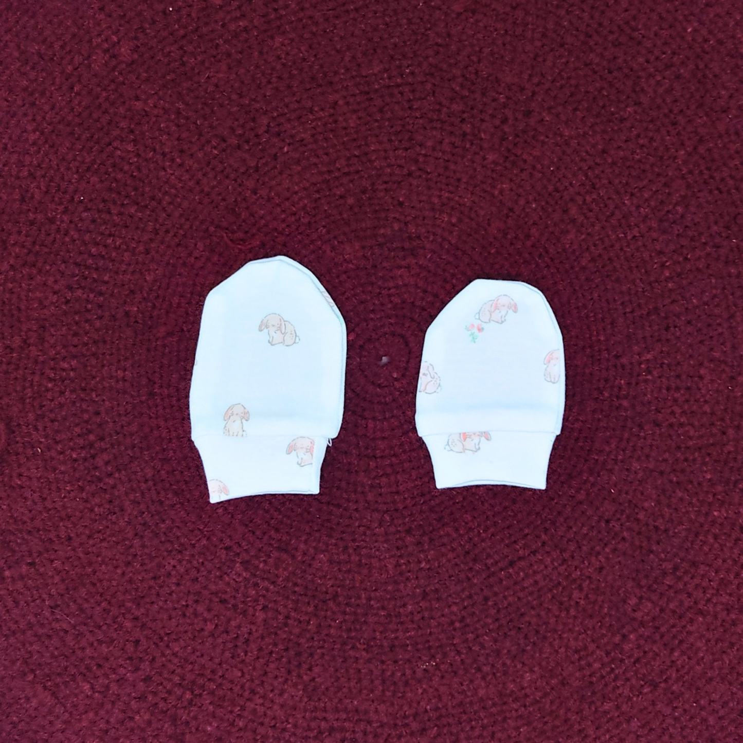 Cotton Cap-Mittens-Booties- Puppy