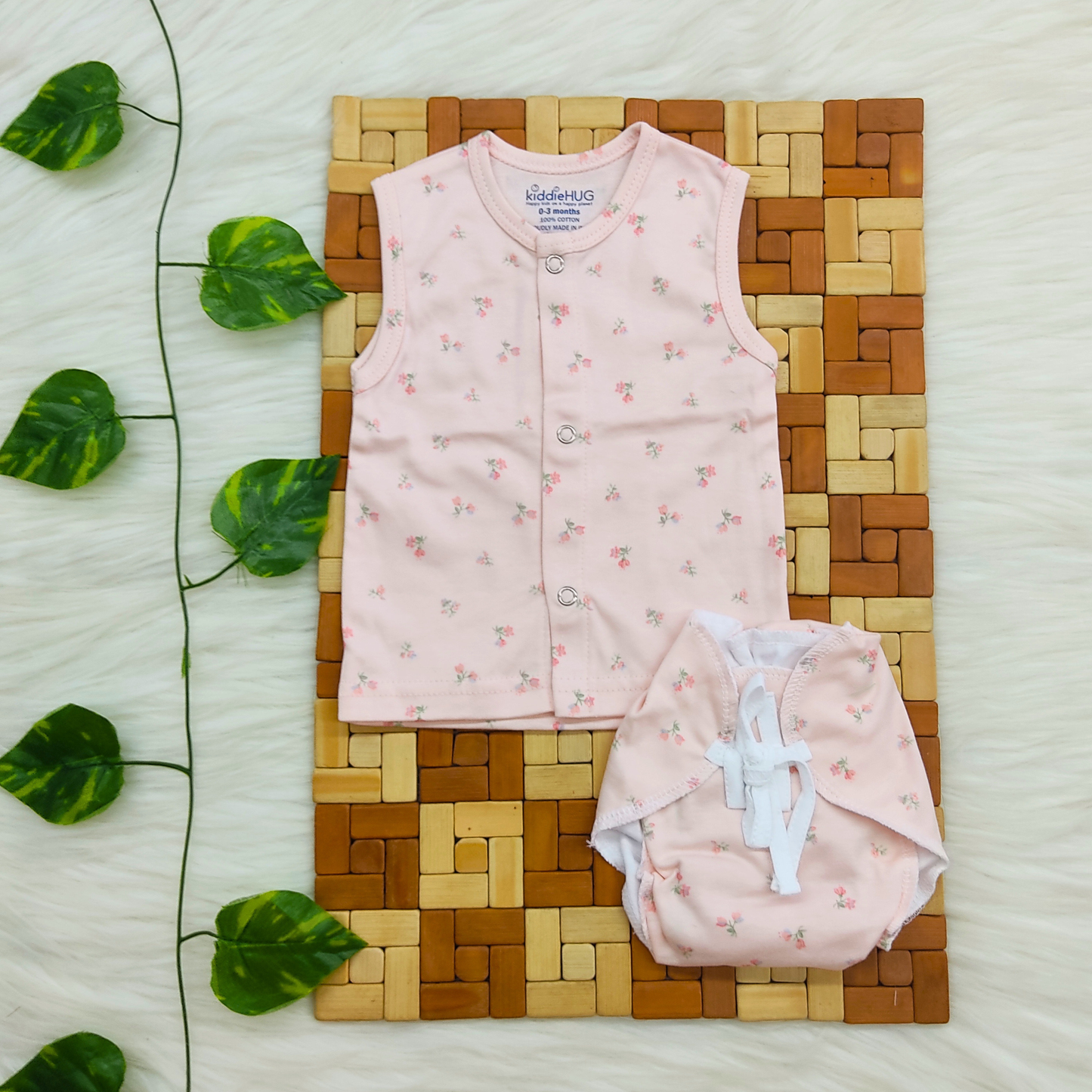 Jabla+Nappy Set Pack of 4 (0-3 months) Combo-22