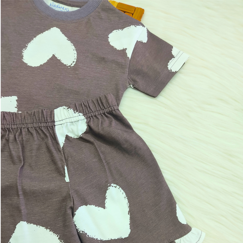 Co-ord set - Brown Heart