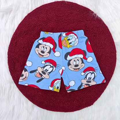 Co-ord set - Christmas mickey Blue