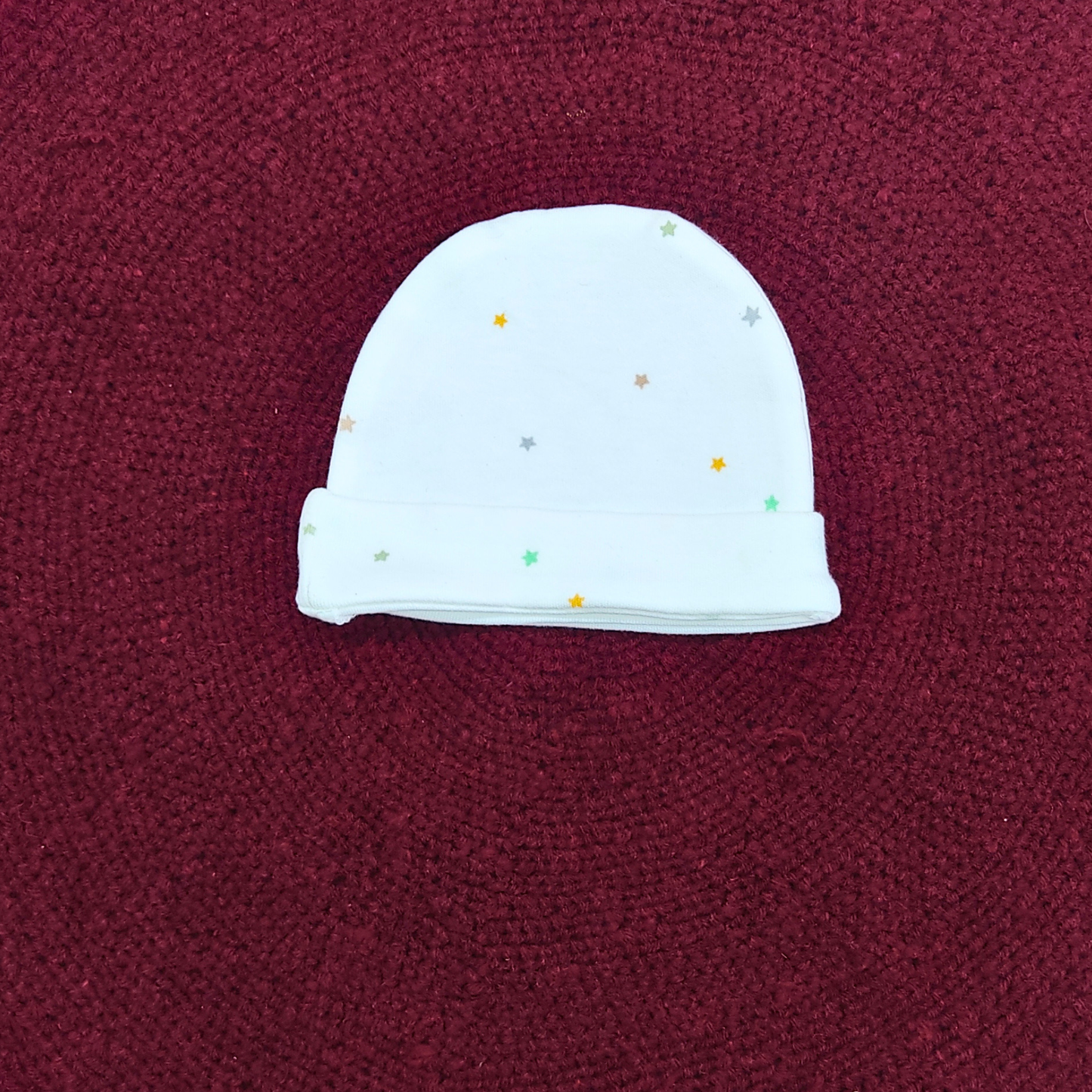 Cotton Cap-Mittens-Booties- Stars