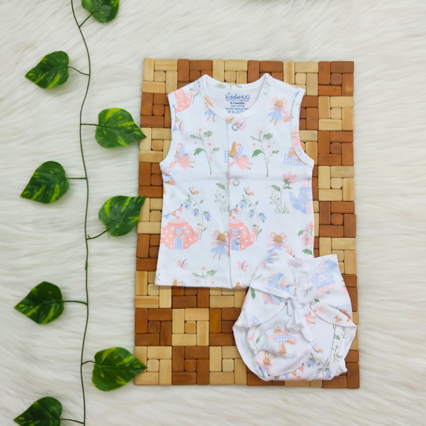 Jabla+Nappy Set Pack of 4 (0-3 months) Combo-19