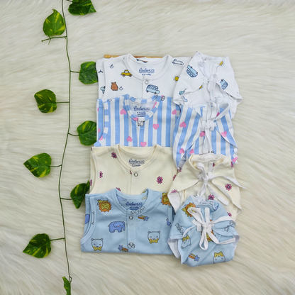 Jabla+Nappy Set Pack of 4 (0-3 months) Combo-8