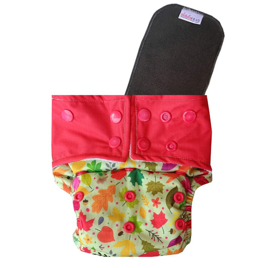 Freesize cloth diaper - Autum fall (6kg-17kg) - Day and night usage