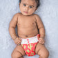 Cactus - Newborn diaper with 1 insert (2.5kg - 8kg)