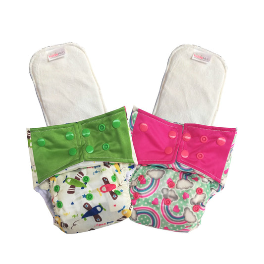 Freesize cloth diaper - Combo 1 (6kg-17kg) - Day and night usage