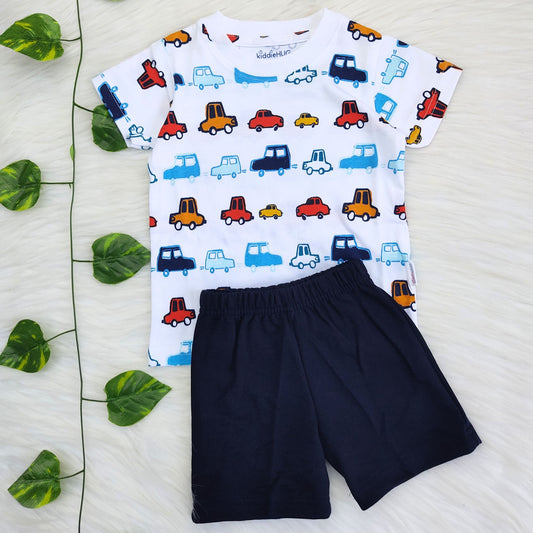 Co-ord set - Blue Cars