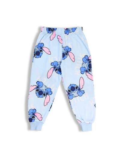 Printed Cotton Pyjama set - Blue Stitch