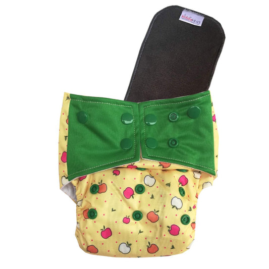 Freesize cloth diaper - Fruitilicious (6kg-17kg) - Day and night usage