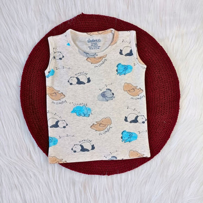 Sleeveless Top & Shorts set - Sleeping Panda