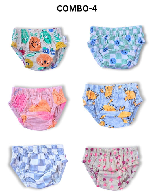 Girl Briefs-Combo 4