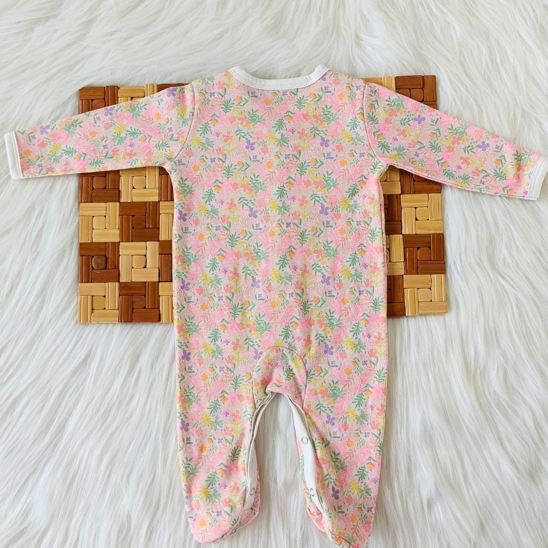 Full Romper with Footie (Blushes)