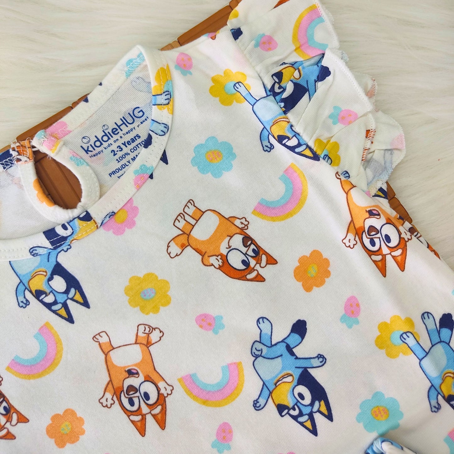 Frill Co-ord set - Frill Bluey