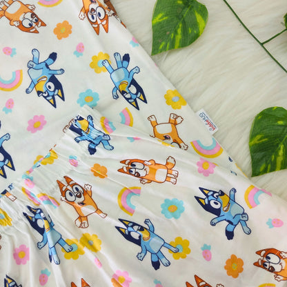 Frill Co-ord set - Frill Bluey