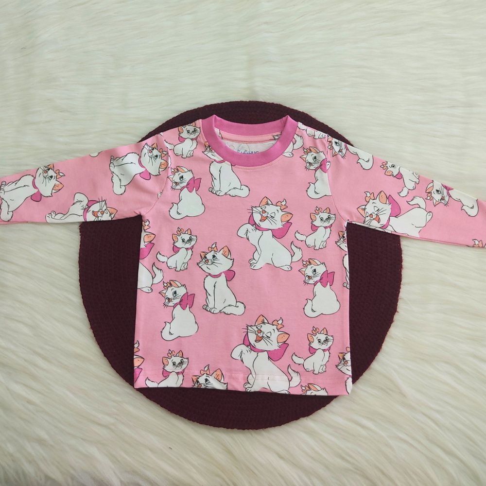 Printed Cotton Pyjama set - Kitty-Marie