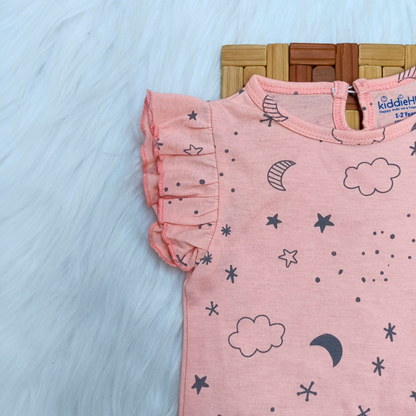 Frill Co-ord set - Sky