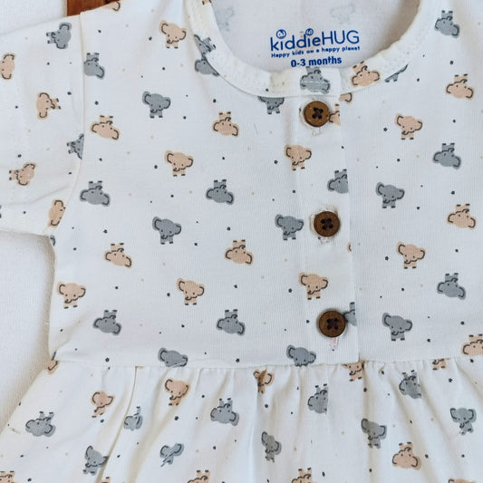 Sleeve Frock + Bloomer set - Jumbo