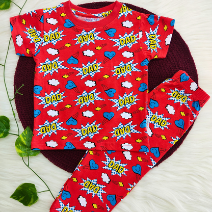 Tee & Pyjama set - Super Dad