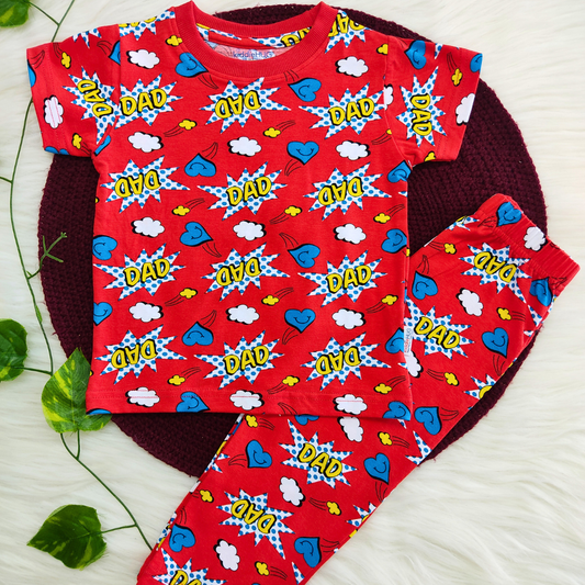 Tee & Pyjama set - Super Dad