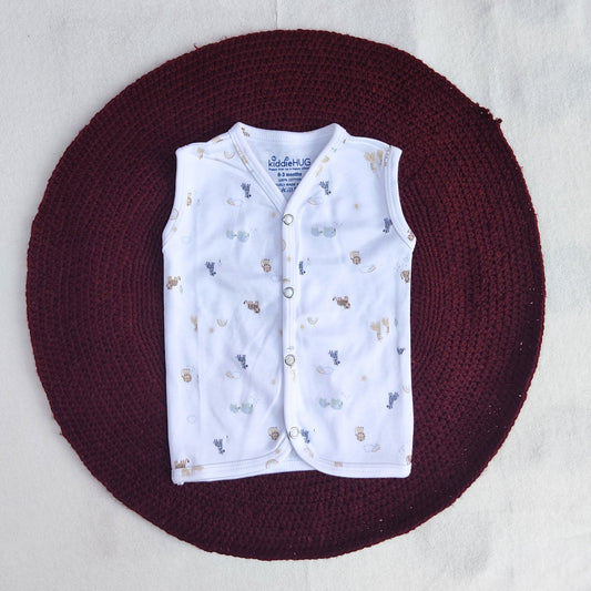 Organic Knitted Cotton Jablas - Mini Safari