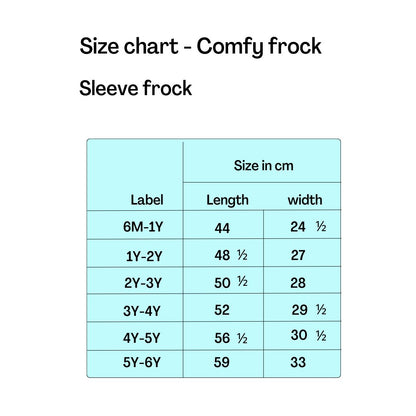 Comfy Frock - Seashell Magic