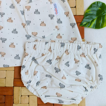 Sleeve Frock + Bloomer set - Jumbo