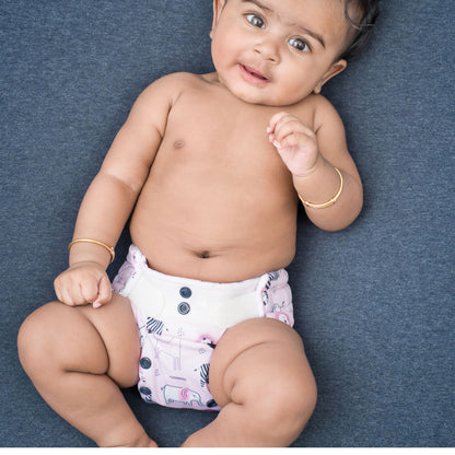 Jungle Book - Newborn diaper with 1 insert (2.5kg - 8kg)