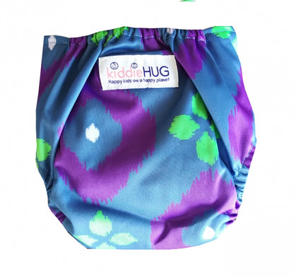 Freesize cloth diaper - Purple delight (6kg-17kg) - Day and night usage