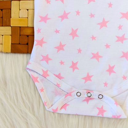 Onesie - Pink Stars