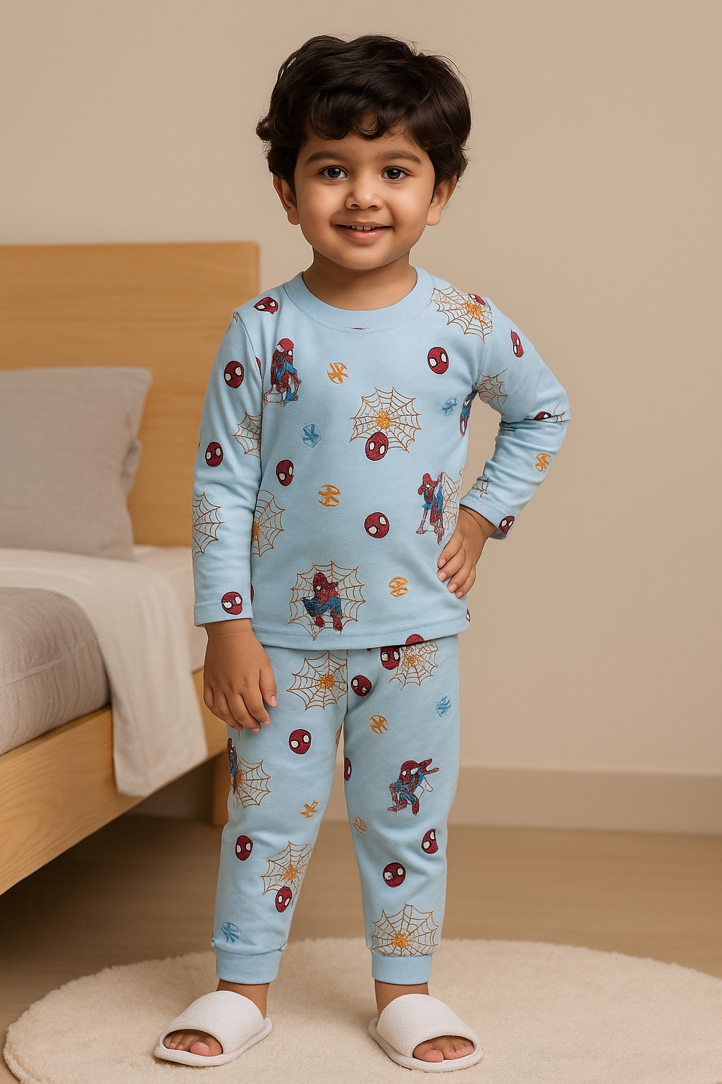 Printed Cotton Pyjama set - Webby