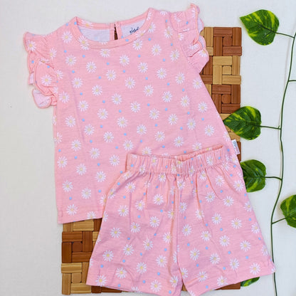 Frill Co-ord set - Blush blossoms