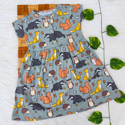 Comfy Frock - Forest Friends
