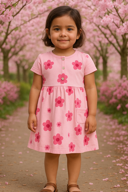Comfy Frock - Cherry Blossoms