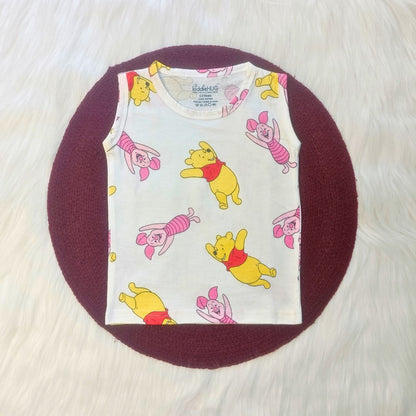 Sleeveless Top & Shorts set - Winnie the pooh