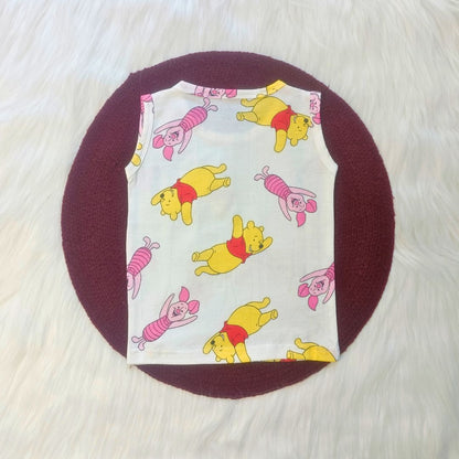 Sleeveless Top & Shorts set - Winnie the pooh