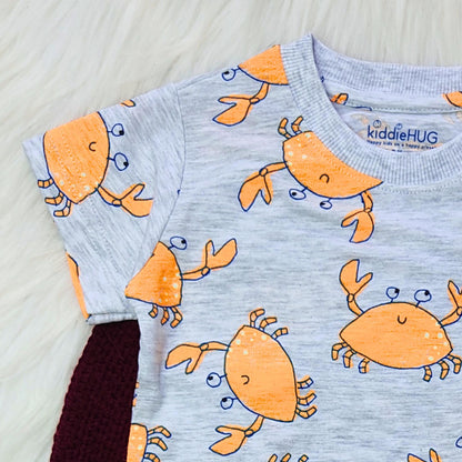 Co-ord set - Crab Orange