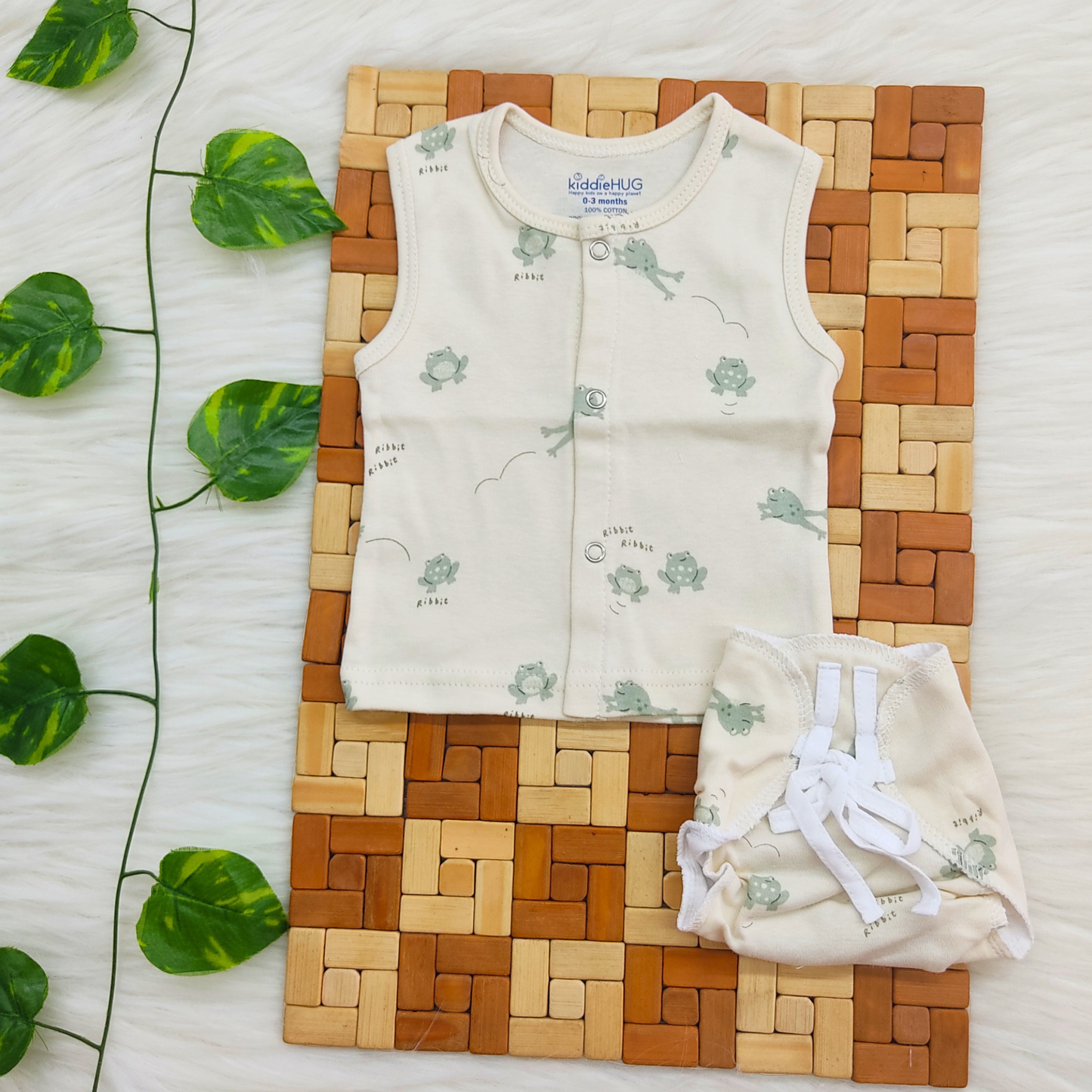 Jabla+Nappy Set Pack of 4 (0-3 months) Combo-11