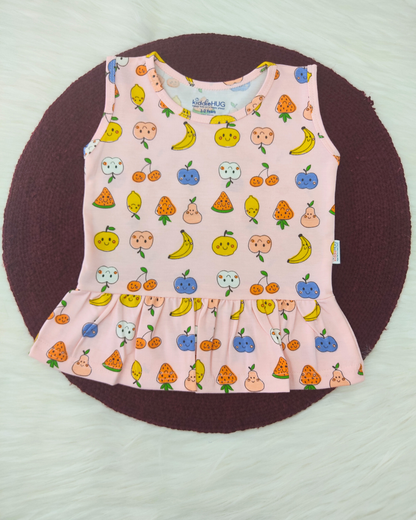 Sleeveless Top & shorts set - Fruity