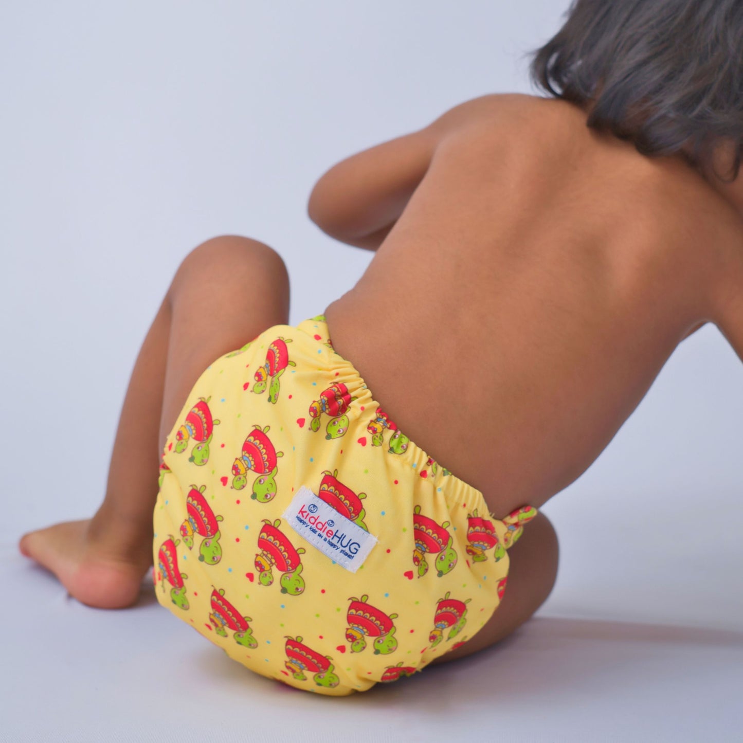 Freesize cloth diaper - Popy turtle (6kg-17kg) - Day and night usage
