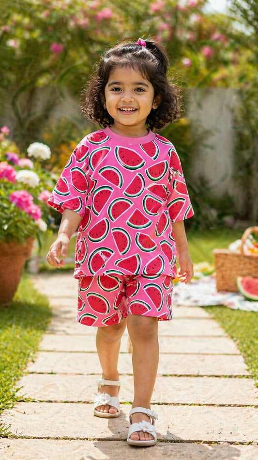 Melon Pop - Oversized Co-ord set