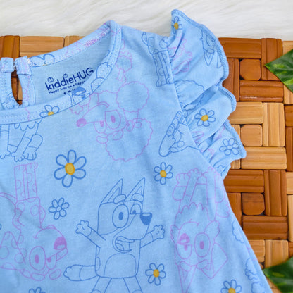 Frill Co-ord set - Sky Bluey