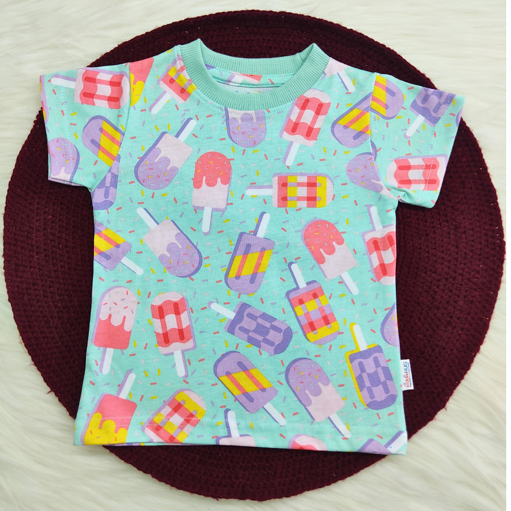 Tee & Pyjama set - Mint Pops