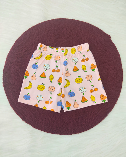 Sleeveless Top & shorts set - Fruity