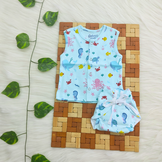 Jabla+Nappy Set Pack of 4 (0-3 months) Combo-5