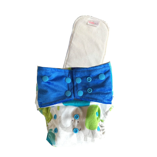 Freesize cloth diaper - Jumbo Love (6kg-17kg) - Day and night usage