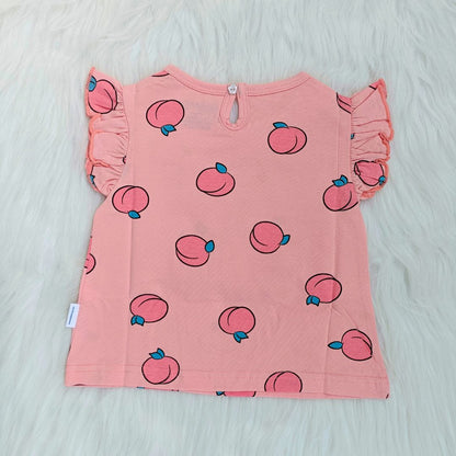 Frill Co-ord set - Peaches