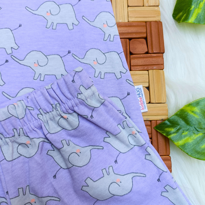 Frill Co-ord set -  Elephants